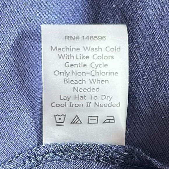 Universal Standard Sally Liquid Jersey Maxi Shirt Dress Midnight Blue S‎ 14-16 - Picture 9 of 12